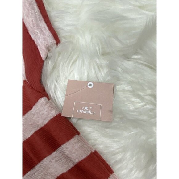 O'NEILL Girls Small Collared Top Striped GB GIRLS Corduroy Skirt Outfit Rust - Picture 6 of 12